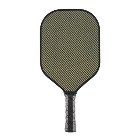 Hochleistungs-Pickleball-Paddel aus Kohlefaser mit Aramid-Gewebe und doppelt reaktiver Polypropylen-Wabenstruktur