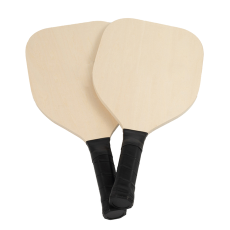 Maßgeschneidertes Pappel-Pickleball-Paddel oder Paddel-Set aus Holz