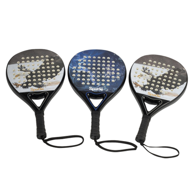 Kundenspezifischer Druck Rautenförmiger langlebiger Padelschläger Verkauf