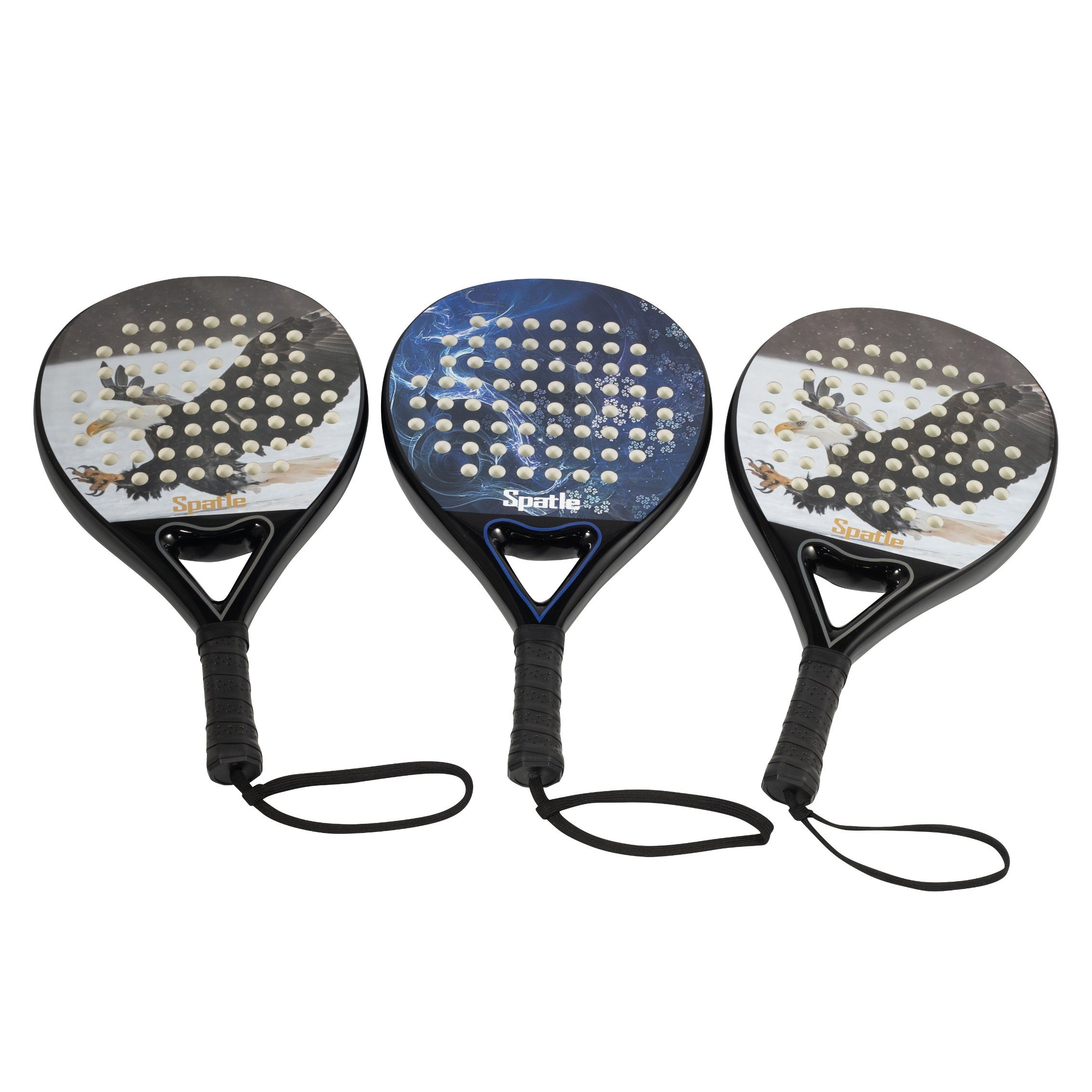 Kundenspezifischer Druck OEM Carbon Paddelschläger Paddel-Tennisschläger