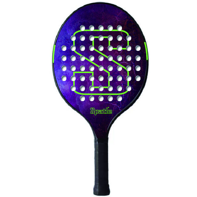 Neuartiger Plattform-Tennisschläger aus Glasfaser mit 19 mm Dicke