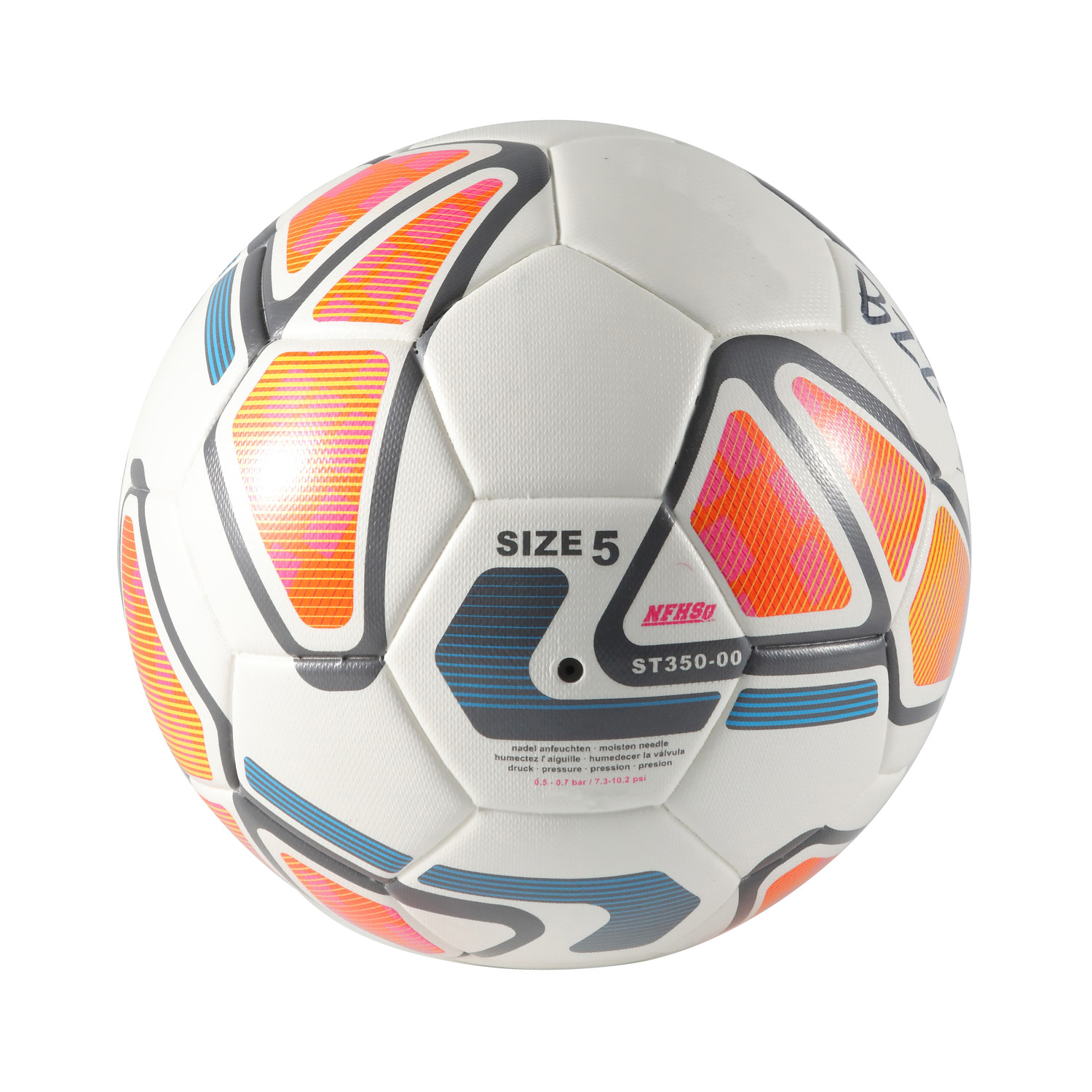 Großhandels-Allwetter-maschinengenähter laminierter PVC-Fußball der Größe 2 3 4 5