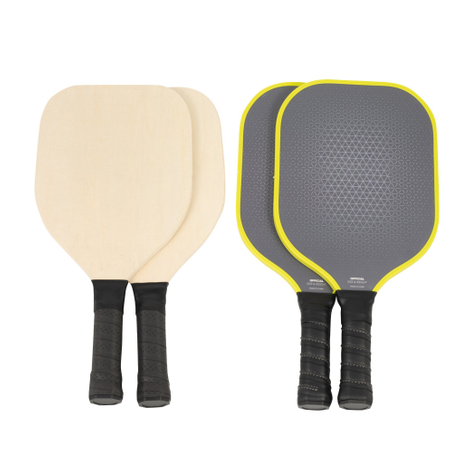 Maßgeschneidertes Pappel-Pickleball-Paddel oder Paddel-Set aus Holz