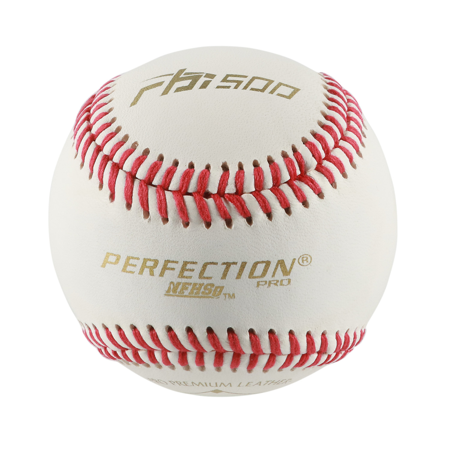 OEM-High-Top-Spiel-Baseball in professioneller Qualität aus echtem Rindsleder 